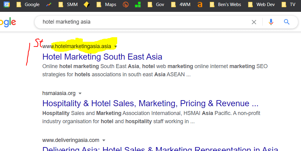 Hotel marketing Asia.