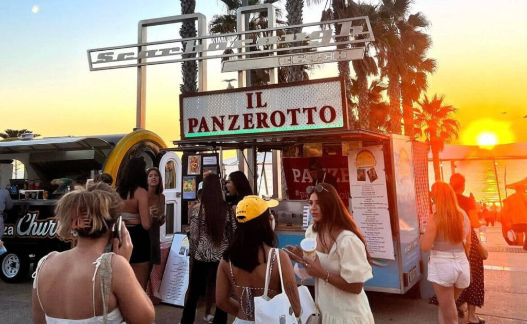 Italian street food truck catering services Perth.